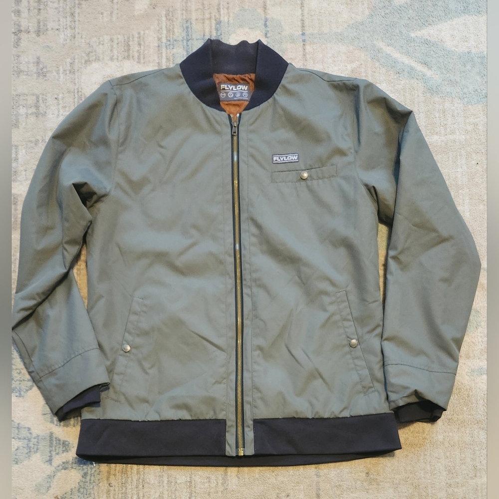 Flylow Bomber Jacket. Olive. Size M. Like New!